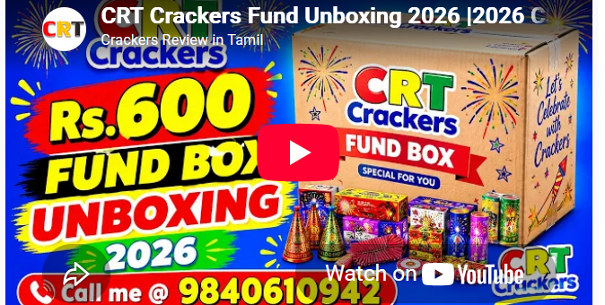 Rs 600 CRT Crackers Fund Box Unboxing 2026